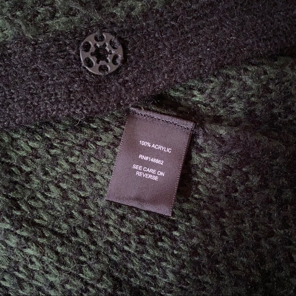 Torrid Green & Black Plaid Open Front Cardigan (1) - Picture 11 of 12